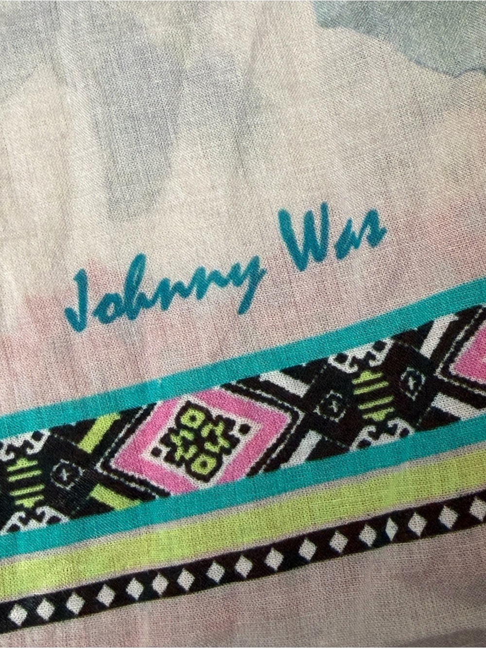 Johnny Was Multicolor Floral Spring Summer Tunic One Size Fits All - Picture 9 of 14